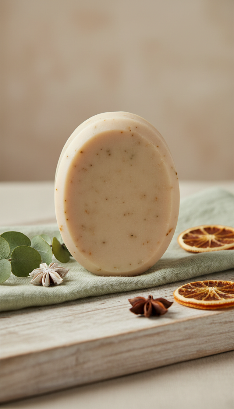 Herbal Soap Bar with Lavender Infusion